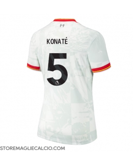 Liverpool Ibrahima Konate #5 Maglia Gara Terza Repliche 2024-25 Donna